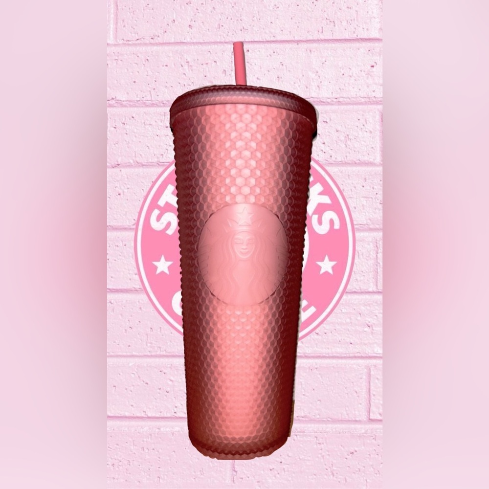NWT Starbucks Limited Edition Venti Soft Touch Pink Cup